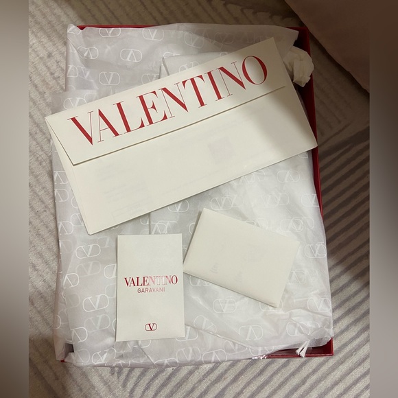 Size 34–US 4/4.5 Valentino Garavani Rockstud Ankle Strap Sandals 60MM Brown - Picture 11 of 14